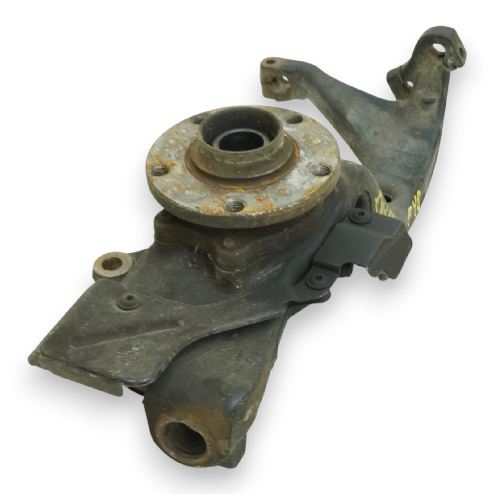 03-07 Bentley Continental GT Coupe AWD Spindle Knuckle Hub Front RH 3D0407258T