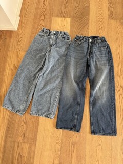 Jeans larghi ragazzo H&M baggy jeans in set blu 152 ottime condizioni