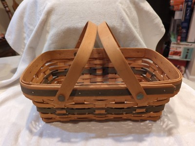 1996 HOLIDAY CHEER BASKET LONGABERGER USA Christmas Collection Ed. Signed ''KES''
