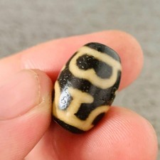 ⭕️ Ancient Rare Agate Beads, Himalayan Nepalese Tibetan Dzi, Amulet