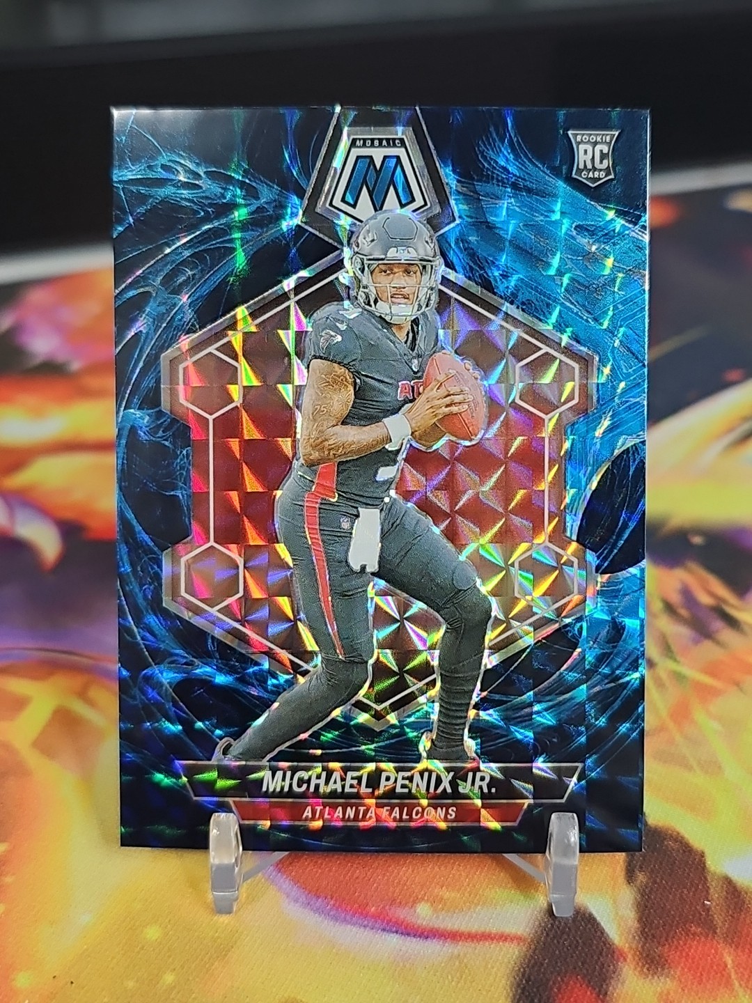 2024 Michael Penix Jr. Mosaic #308 Genesis Case Hit