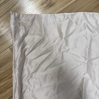 Slip 100% Silk Standard Pillowcase  Champagne Color Gently Used With No Stains