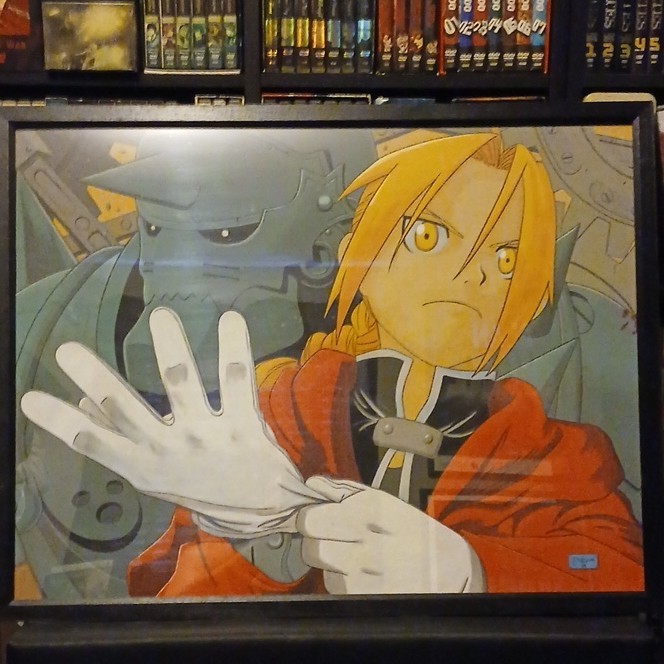Fullmetal Alchemist Arte Pastel FMA Edward & Alphonse Elric Anime Manga