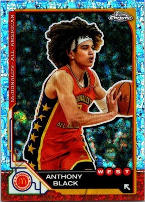 2025-26 TOPPS CHROME MCDONALDS MCFLURRY REF. ANTHONY BLACK
