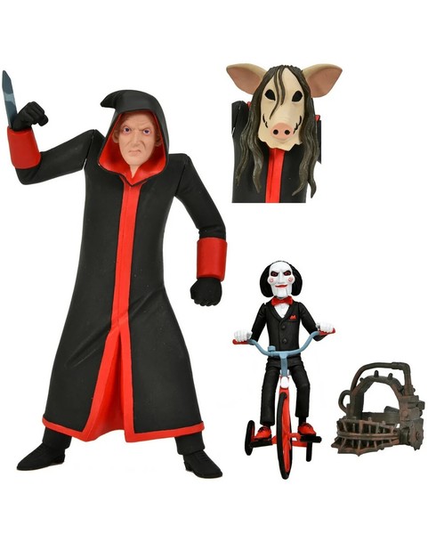 Toony Terrors: Saw - Jigsaw & Billy Actionfiguren Set 15Cm-image