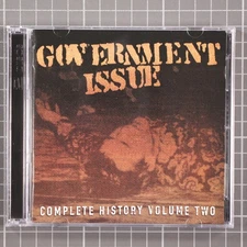Government Issue- Complete History Volume Two - NM 2001 2 CD