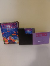 TETRIS, original NINTENDO cartridge, manual, box 65% condition