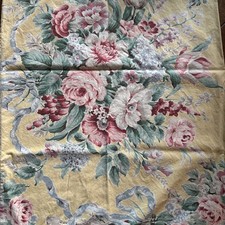 1 Ralph Lauren Evelyn Standard Pillow Case VTG blue Tag