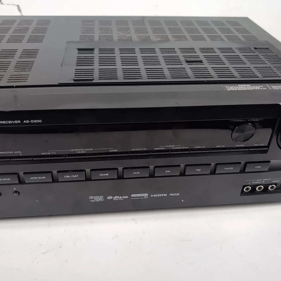 TEAC AG-D200 AV Digital Theater Receiver Spares or Repair ONLY - Image 3 of 4