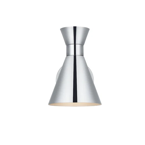 Living District Halycon 1 Light 6" Wall Sconce, Chrome/Chrome - LD2353C - Picture 1 of 1