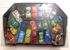 Disney Store Cars Mega Deluxe World Of Racing Die Cast Car Set Hudson Hornet New