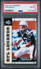 2004 Upper Deck Legends Tom Brady #51 PSA 8