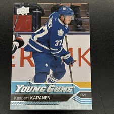 2016-17 Upper Deck Young Guns Rookie KASPERI KAPANEN #452 Toronto Maple Leafs
