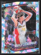 2025 Panini Prizm WNBA Nancy Lieberman #34 Cracked Ice Phoenix Mercury