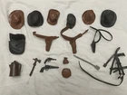 Vintage Marx Johnny West Cowboy Western Action Figure Parts Lot