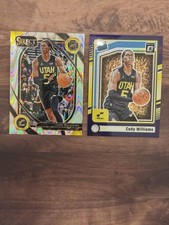 2024-25 Panini Select “TECTONIC””RC” Cody Williams(2)  - Utah Jazz