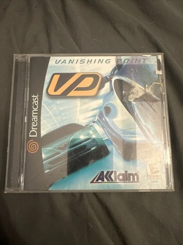 Vanishing Point (Sega Dreamcast) Game Complete With Manual & Registration Card