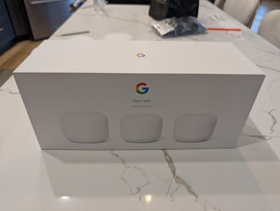 Google Nest Mesh WiFi Router 3-Pack (1 Router & 2 Extenders) Fully Tested.