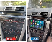 For Mazda 3 2004-2009 Apple CarPlay 8-Core 64GB Head Unit Car Radio GPS + Camera