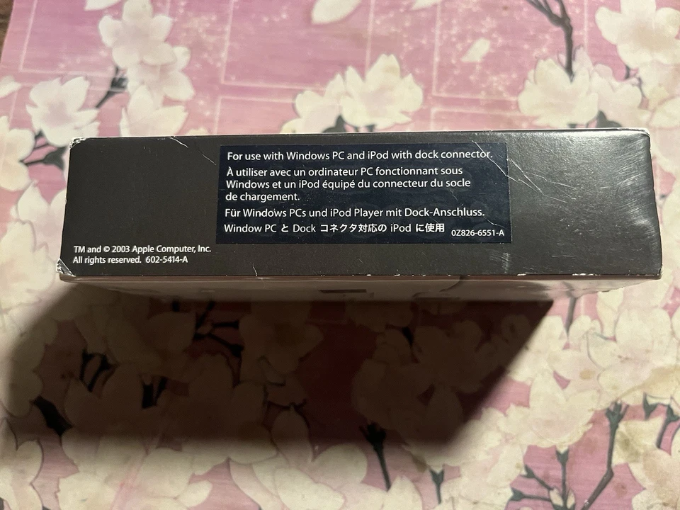 Apple M9126G/A iPod Dock conector para cabo FireWire/USB 2.0 Y - Genuíno - Imagem 3 de 4