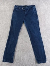 Zingara ZGR 12 Womens Denim Jeans Dark Blue Cotton Blend Straight