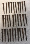 30 Antique 2-1/4" Square Cut Nails Rusty Patina Primitive Old Stock — photo 1