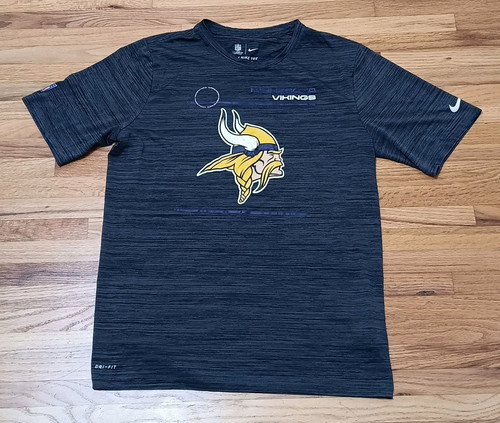 T-shirt Minnesota Vikings donna XL NIKE TEE manica corta grigia NFL - Foto 1 di 9