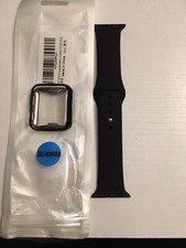 Apple Watch Series 1/2/3 Band Screen Cover Black 38mm