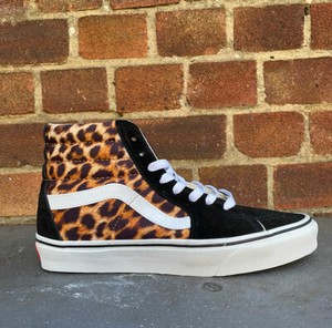 leopard print vans sk8 hi