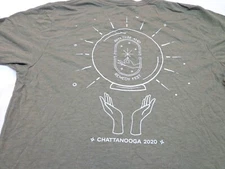 Rhythm & Remedy Fest  Chattanooga 2020 Green  T-Shirt  size  Large 