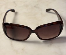 FOSSIL Women  s or Unisex Tortoiseshell Sunglasses; Pre-Owned; Great Condition