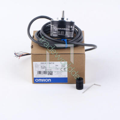 1PC Omron Incremental Rotary Encoder E6C2-CWZ1X 100P/R NEW