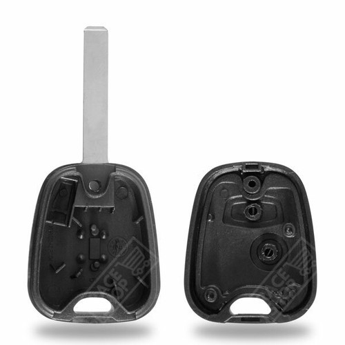 Coque / Boitier de Télécommande clé pour Plip Citroen C1 C2 C3 ✚ Pile CR2016 - Picture 2 of 4