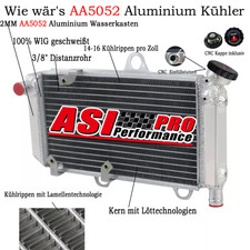 Radiatore in alluminio per Yamaha XT660 XT660R 2004-2014/XT660X 2004-2016 2012