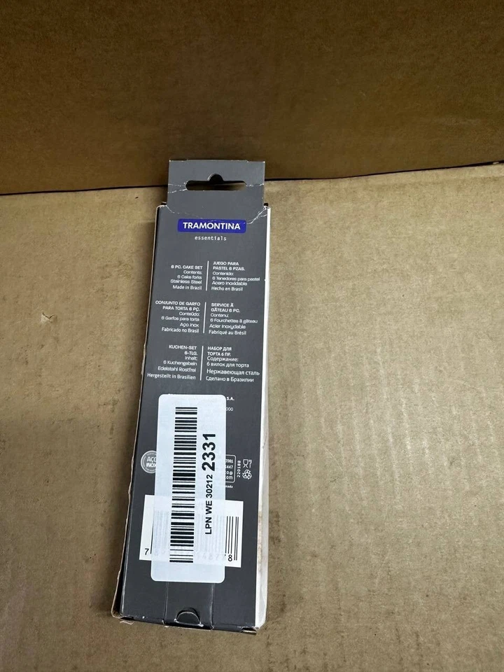 Tramontina 6 Stk. Kuchengabel Set - Bild 4 von 4