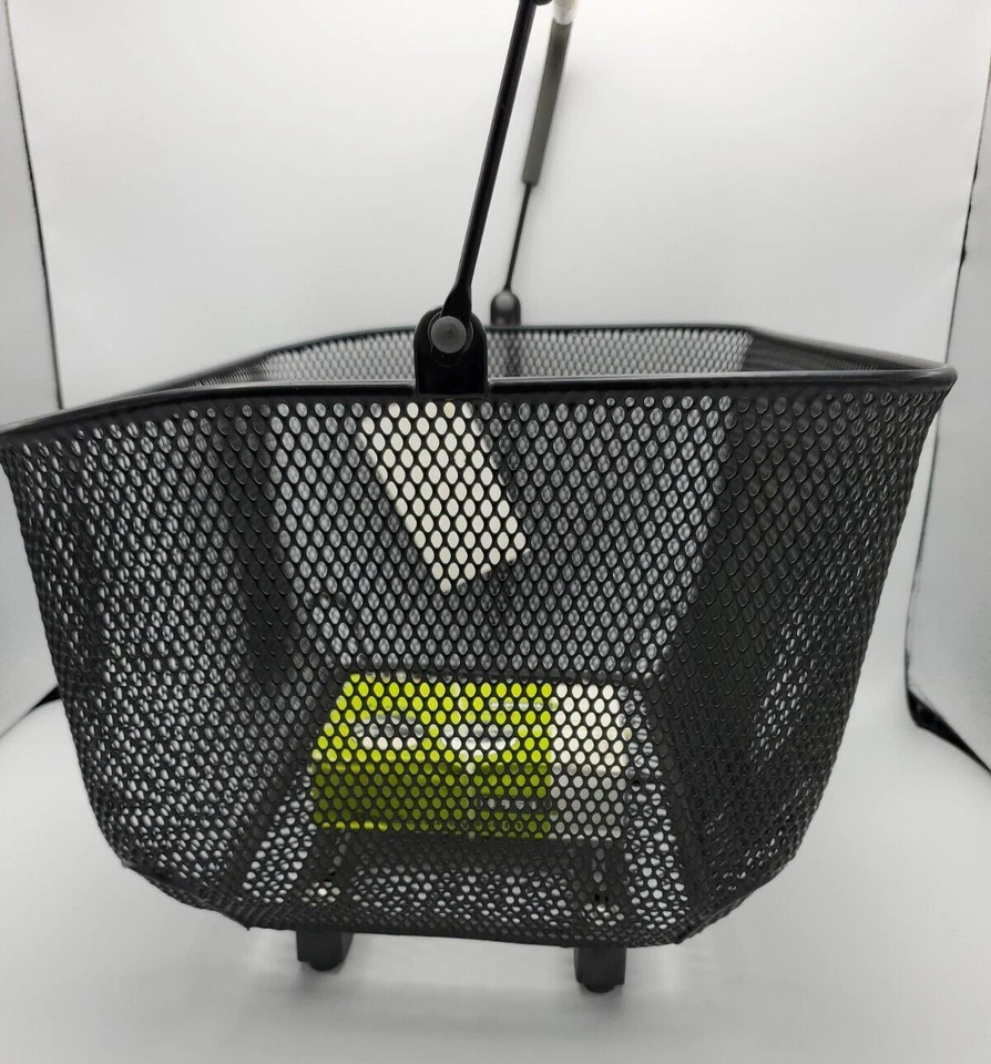 Kit de instalación trasera de compras de albahaca cesta de bicicleta desmontable de liberación rápida incluido Foto 2 de 4