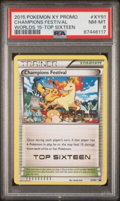 2015 Pokemon XY Champions Festival Worlds 15 Top Sixteen Promo