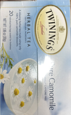 twinings tea box Pure Camomile Herbal Tea