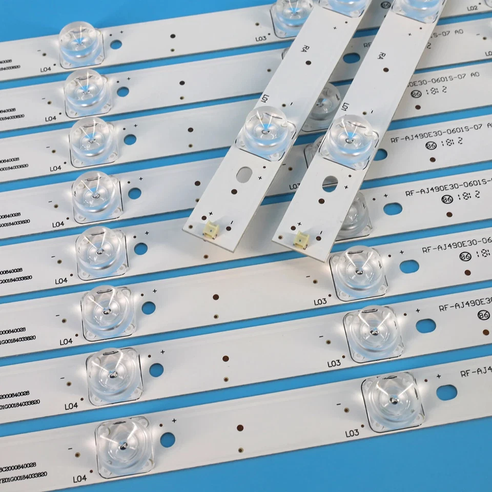 NEW SHARP LED KIT FOR LC-49CUG8362KS LC-49CUG8361K RF-AJ490E30-0601S (10pcs) - Image 3 of 3