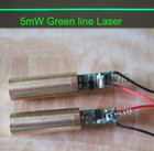 2PCS 532nm 5mW Green Line Laser Diode Module for Cloth Wood Cutting Marking line