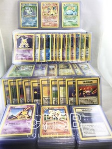 Complete Original Base Set Pokemon Cards All 102 102 In Exc Near Mint Charizard Ebay
