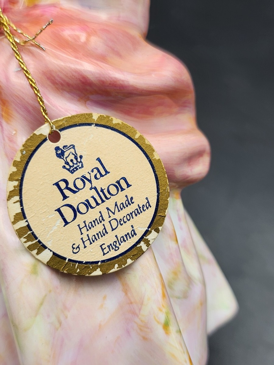 Retired Authentic Royal Doulton Figurine Cissie Girl Flower Basket