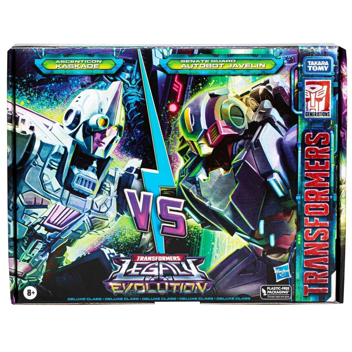 TRANSFORMERS LEGACY EVOLUTION DEADEYE DUEL KASKADE & AUTOBOT