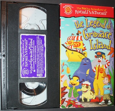 THE LEGEND OF GRIMACE ISLAND: Wacky Adventures of Ronald McDonald