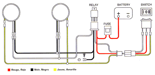 H11/H8 Fog Light Wiring Harness Relay Dual Plugs Rectangle Switch Wire 12V 30A - Bild 12 von 12
