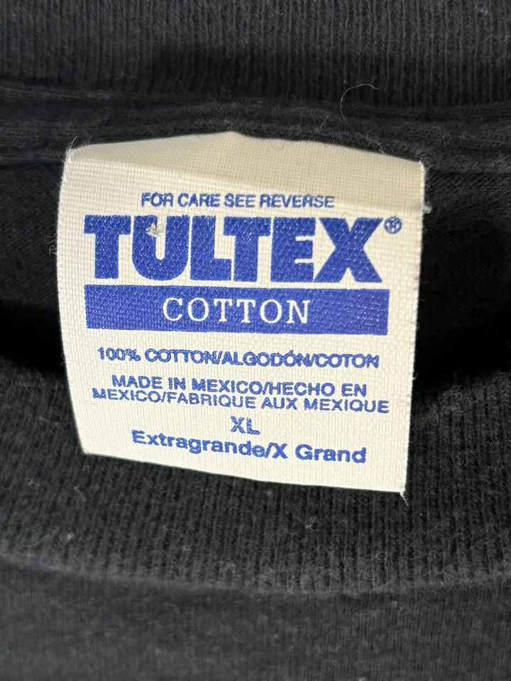 Vtg WCW NWO Wrestling 1998 Men's XL Black T-shirt Tultex Hang Tag Savage Nash - Image 3 of 4