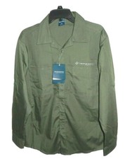Propper RevTac Shirt Men's Medium Regular Tactical Ripstop LS Olive Green F5334