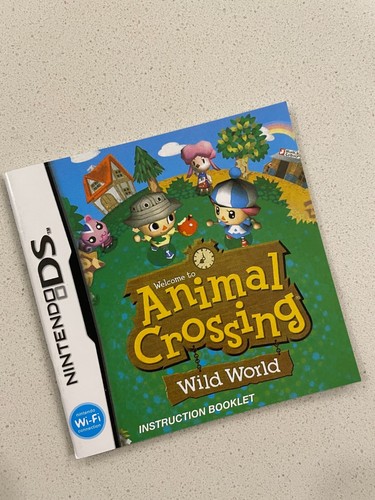 ANIMAL CROSSING WILD WORLD - NINTENDO DS - INSTRUCTION MANUAL ONLY - 第 1/1 張圖片
