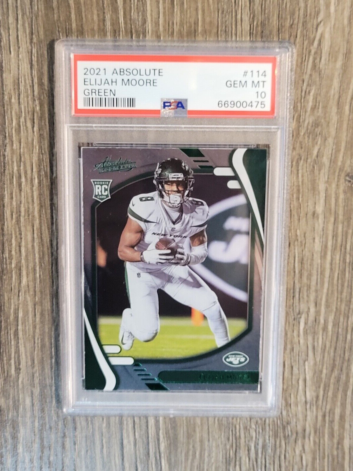 Elijah Moore Panini Absolute #114 Green