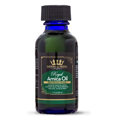 Royal Arnica Oil   Organic Herbal Blend for Muscle Recovery, Bruise Support